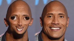 the rock after covid 19 vaccine! LOL Meme Template