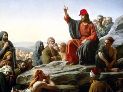 MAGA JESUS PREACHING Meme Template