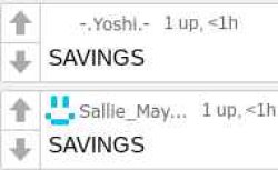 SAVINGS Meme Template