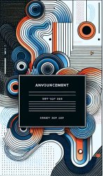 Annouuncement template Meme Template