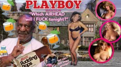 Bill Cosby takes over the Playboy Mansion Meme Template