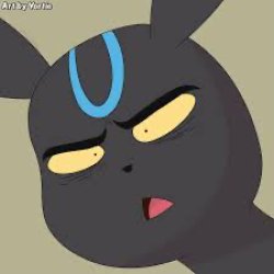 Unsettled shiny umbreon Meme Template