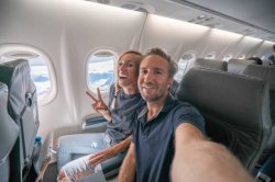 Couple On Airplane Meme Template