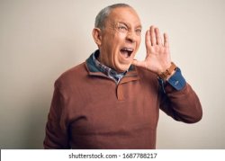 Old Man Yelling Meme Template