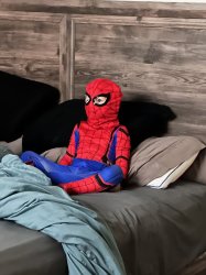 Lost spidey Meme Template
