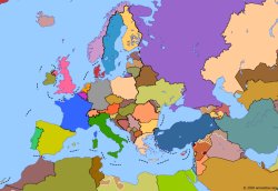 Map of Europe 2 Meme Template