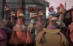 chicken run roll call Meme Template