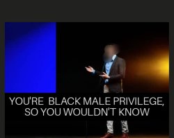 black privilege meme 2024 Meme Template