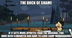 The Dock of Shame Meme Template