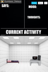 Dekaus' Announcement Template Meme Template