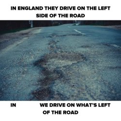 Bad Roads Meme Template