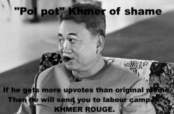 Khmer of shame! Meme Template