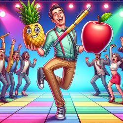 Pineapple pen apple pen dancing Meme Template