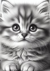 cute kitten Meme Template