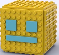 3d cube Meme Template