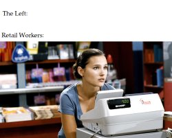 Retail Worker Meme Template