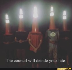 The council will decide X Meme Template