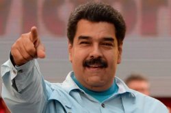 Nicolás Maduro pointing Meme Template
