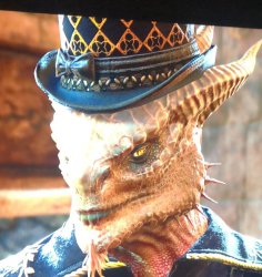 Dapper Dragonborn Meme Template