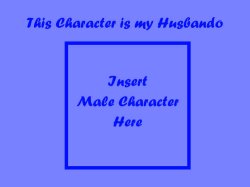 this character is my husbando Meme Template