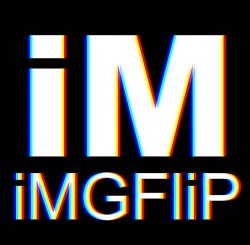 IMGFlip Logo in a Style of TikTok Meme Template