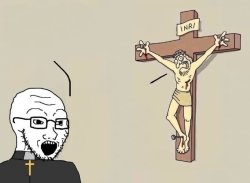 Christ is king Meme Template