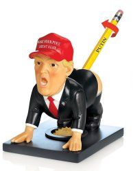 DJT Donald Trump pencil holder sharpener Meme Template