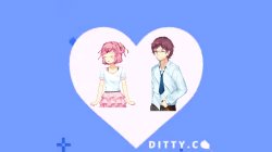 Natsuki X Dadsuki - heart sleep Meme Template