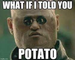 Potato guy Meme Template