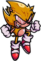 Encore Fleetway Super Sonic Meme Template