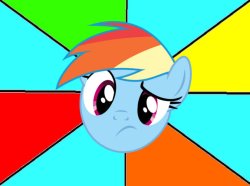 Rainbow Dash Confused Meme Template