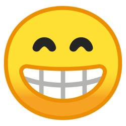 Grinning Face with Smiling Eyes Meme Template