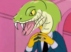 MR BURNS RUBS HIS HANDS BUT HE'S A SNAKE Meme Template