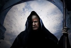 Trump as Grim Reaper Meme Template