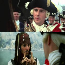 JACK SPARROW BUT YOU HAVE HEARD OF ME Meme Template
