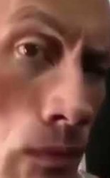THE ROCK Meme Template