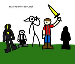 1st Anniversary Meme Template