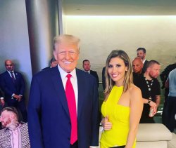 Trump with incompetent lawyer Alina Habba. Anybody seen Melania? Meme Template