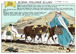 Elijah meets Elisha Meme Template