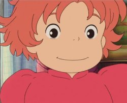 ponyo close up Meme Template