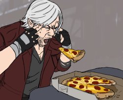 Dante pizza Meme Template