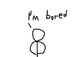 The Random Writer's stickman persona Meme Template