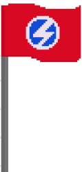 Flag and Pole of the BUF Meme Template