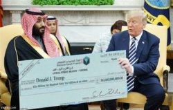 Trump & MBS Meme Template