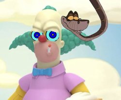 Kaa and Super7 Krusty the Clown Meme Template