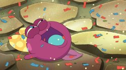 Polly in Confetti Meme Template