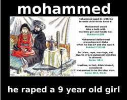 Muhammad Mohammad Aisha child-bride Meme Template