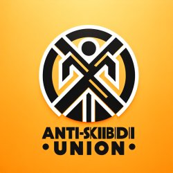 Logo for the anti Skibidi union Meme Template