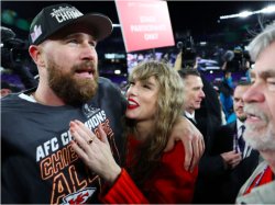 Taylor Swift and Travis Kelce Meme Template