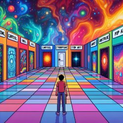 Someone having to choose 9 options Meme Template